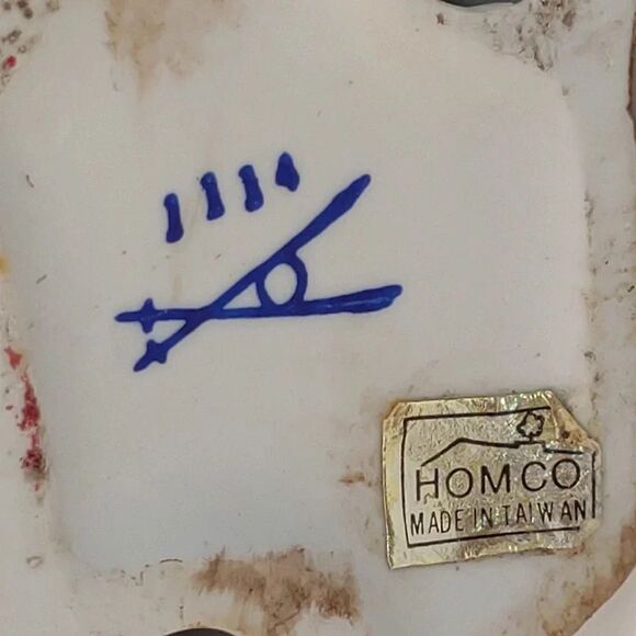 Vintage Homco Owl Ceramic Figurine Statue Painted 5" #1114 - Picture 7 of 8